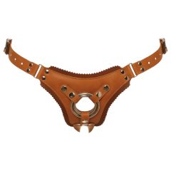 ZADO - Leather Harness for Attachments (Brown)