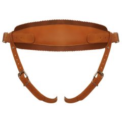 ZADO - Leather Harness for Attachments (Brown)