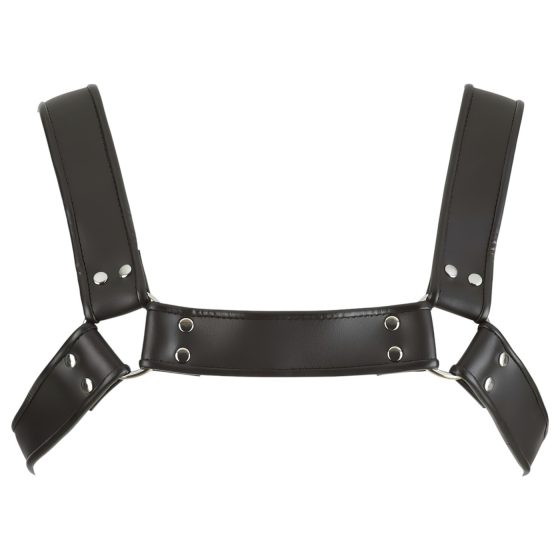 ZADO - leather chest harness (black)