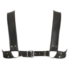 ZADO - leather chest harness (black)