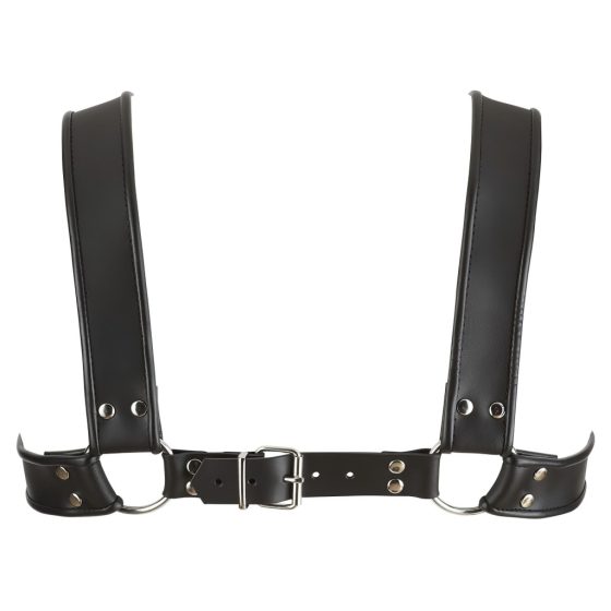 ZADO - leather chest harness (black)