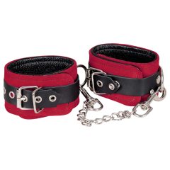 ZADO - leather ankle cuffs (red)