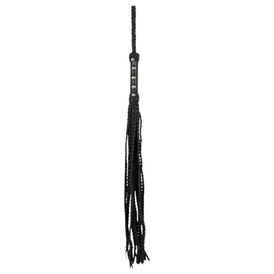 ZADO - 9 Strand Leather Whip (Black)