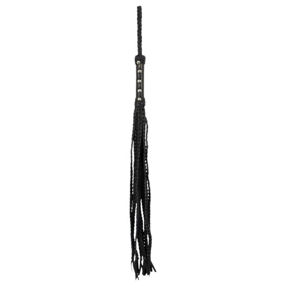 ZADO - 9 Strand Leather Whip (Black)