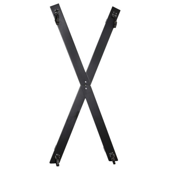 ZADO - St. Andrew's Cross Restraint Set (Black)