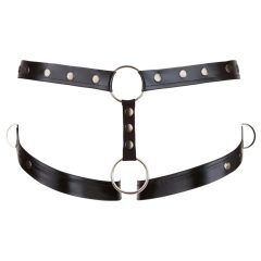 Svenjoyment - Harness with Cock Ring (Black) - M/L