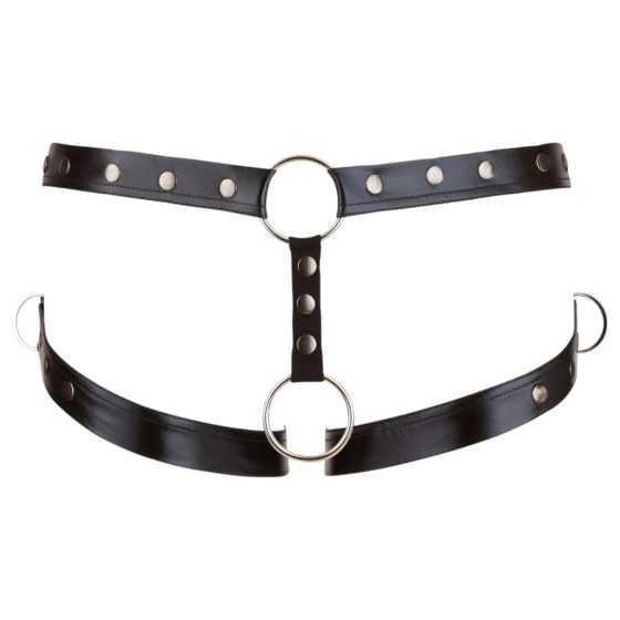 Svenjoyment - Harness with Cock Ring (Black) - M/L