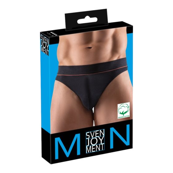 Svenjoyment - Eco-Cotton Comfort Men's Thong (Black)