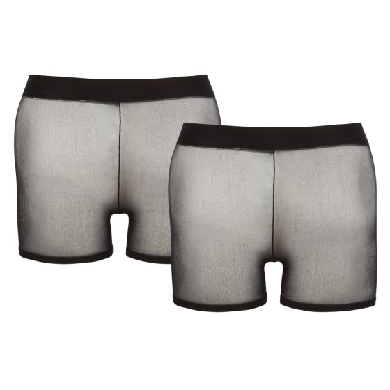 Svenjoyment - Transparent Boxer Set - Black (2 pieces) S-L