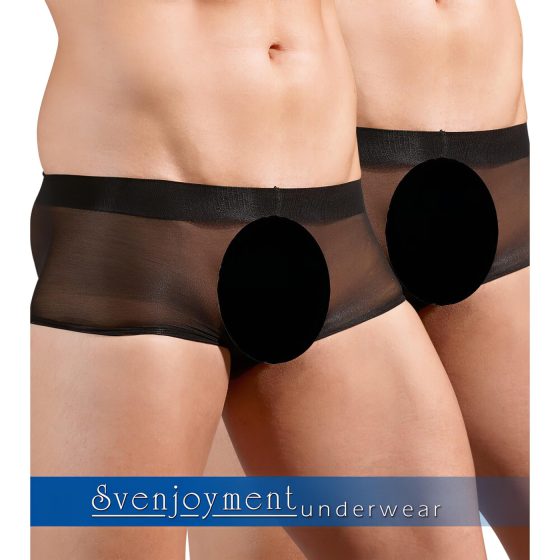 Svenjoyment - Transparent Boxer Set - Black (2 Piece) S-L