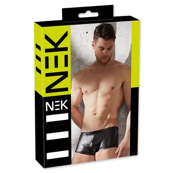 NEK - Shiny Short Boxer (Black)