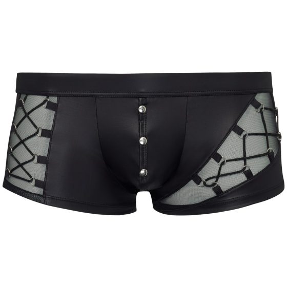 Lace-up, Detachable Boxer (Black)