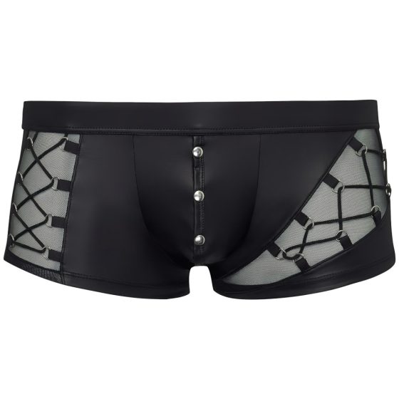 Lace-up, Detachable Boxer (Black)