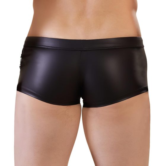 Lace-up, Detachable Boxer (Black)