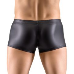 Svenjoyment - Rhinestone Zippered Matte Boxer (Black)