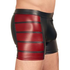 NEK - Red Sided Zipper Boxer (Black)