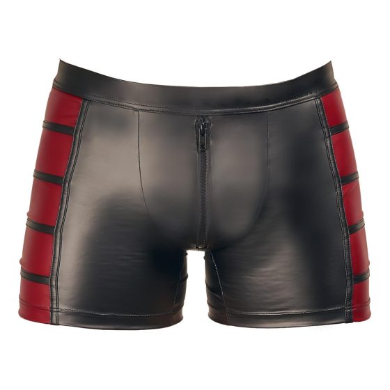 NEK - Red Sided Zipper Boxer (Black)