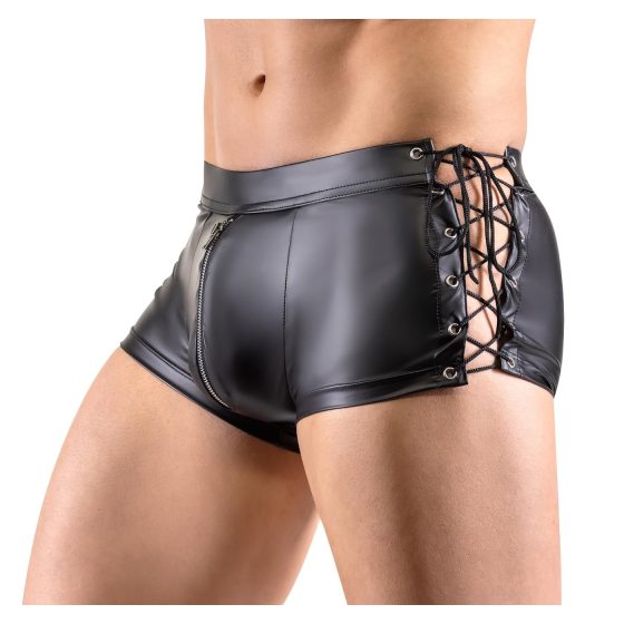 Svenjoyment - Side-Laced Matte Boxer (Black)