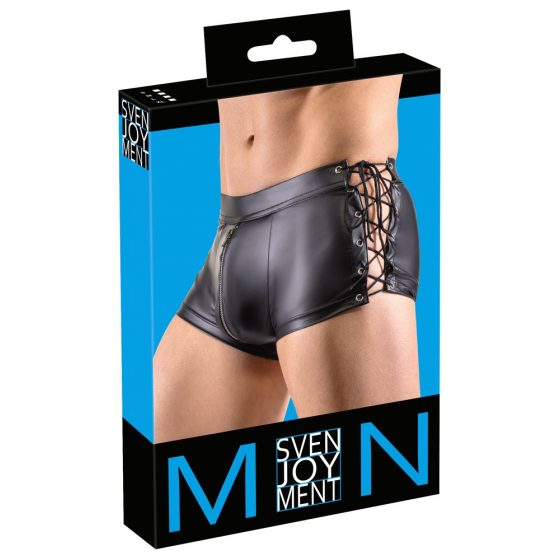 Svenjoyment - Side-Laced Matte Boxer (Black)