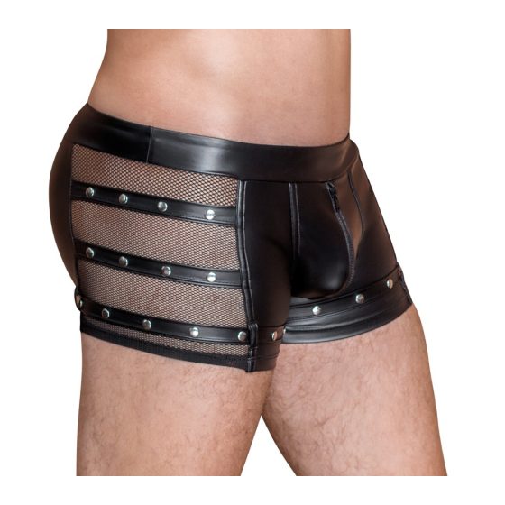 NEK - riveted, zippered boxer (black)