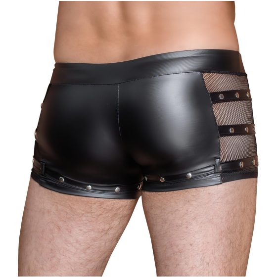 NEK - studded, zippered boxer (black)