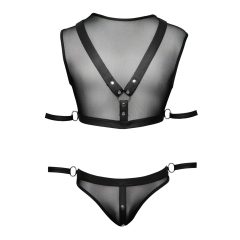 / Svenjoyment Bondage - Mesh Top and Jockstrap Set (Black)