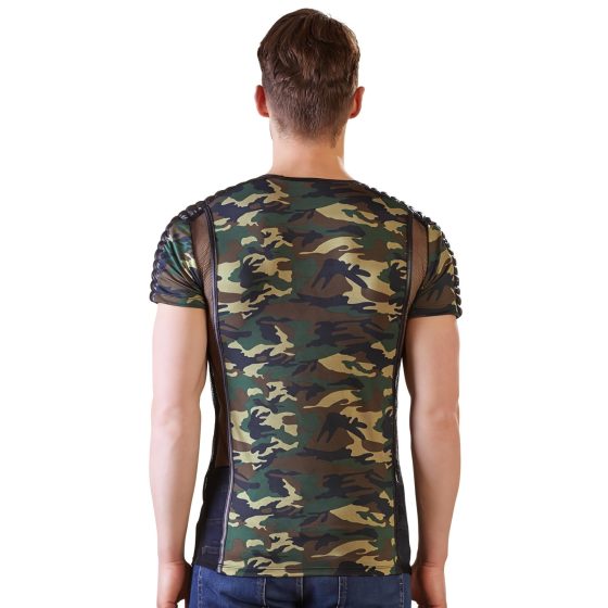 NEK - Men's Camo T-Shirt (Green-Brown)