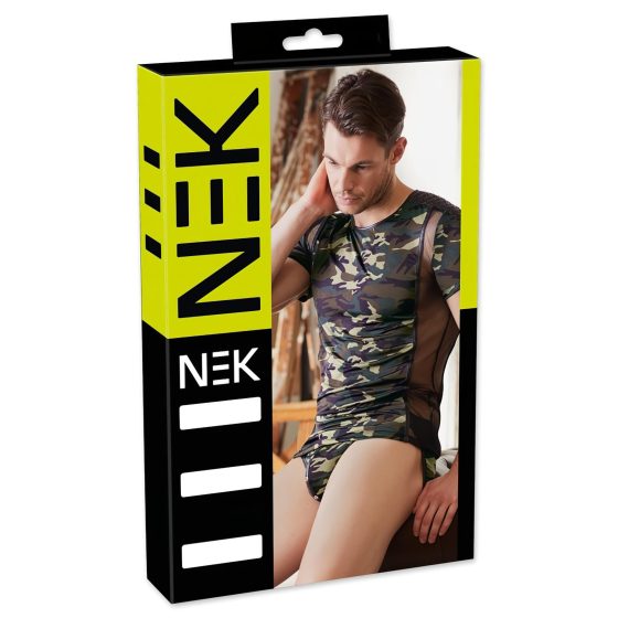 / NEK - Camouflage Men's T-Shirt (Green-Brown)