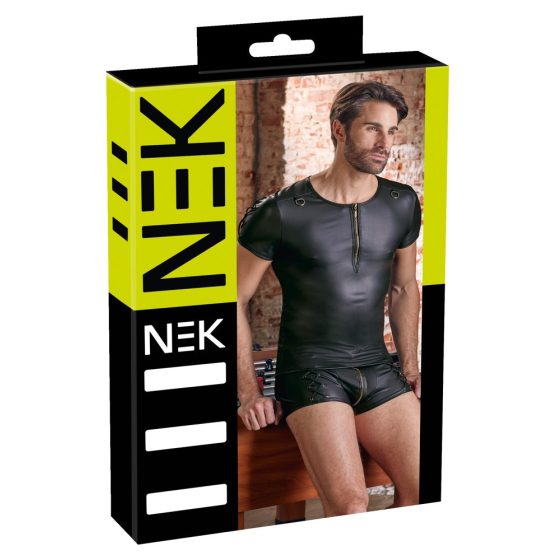 NEK - Matte Short Sleeve Men's Top (Black)