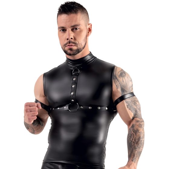 Svenjoyment - Men's Sleeveless Harness Top (Black)