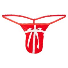 Gift Thong for Men - Red (S-L)