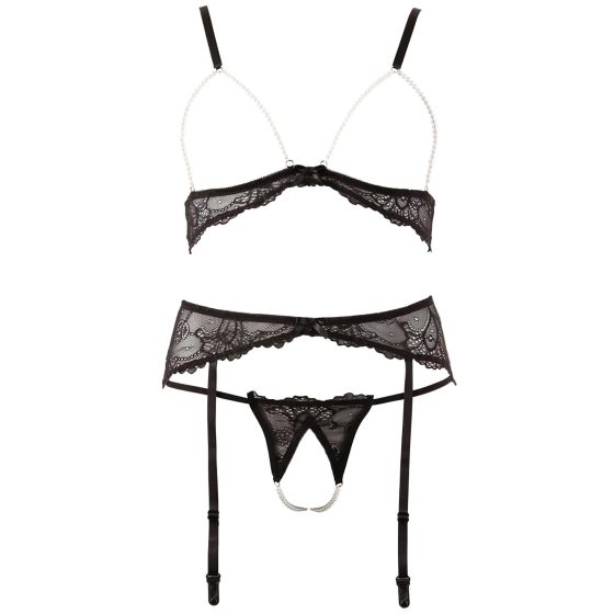 Abierta Fina - Pearl Magic - Lingerie Set