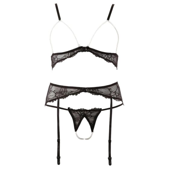 Abierta Fina - Pearl Magic - Lingerie Set