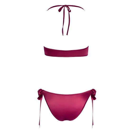 Cottelli - Bikini-Style Bra Set (Red)