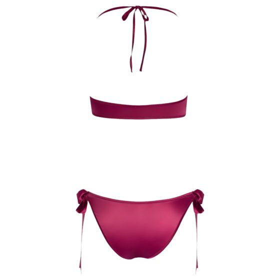 Cottelli - Bikini-Style Bra Set (Red)