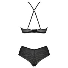 Kerria Lace Bikini Set (Black)