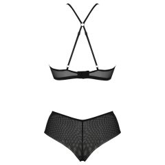 Kerria Lace Bikini Set (Black)