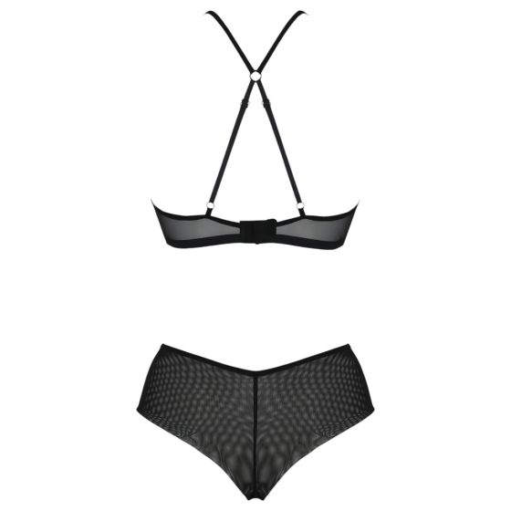 Kerria Lace Bikini Set (Black)