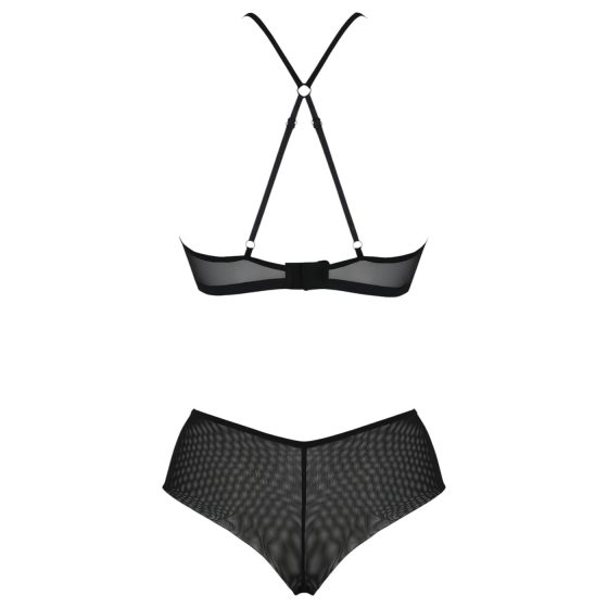 Kerria Lace Bikini Set (Black)