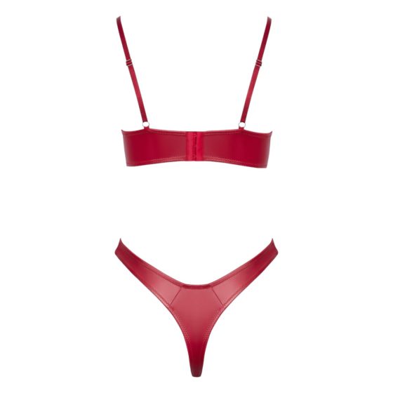 Cottelli Party - bright effect bra set (red)