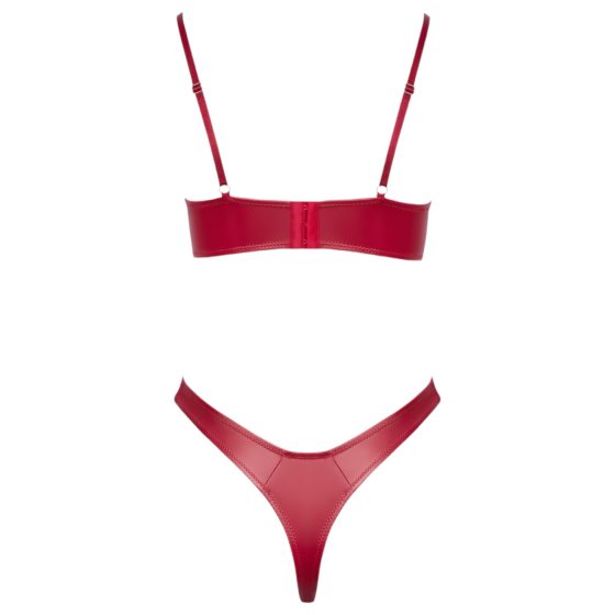 Cottelli Party - Shiny Red Bra Set