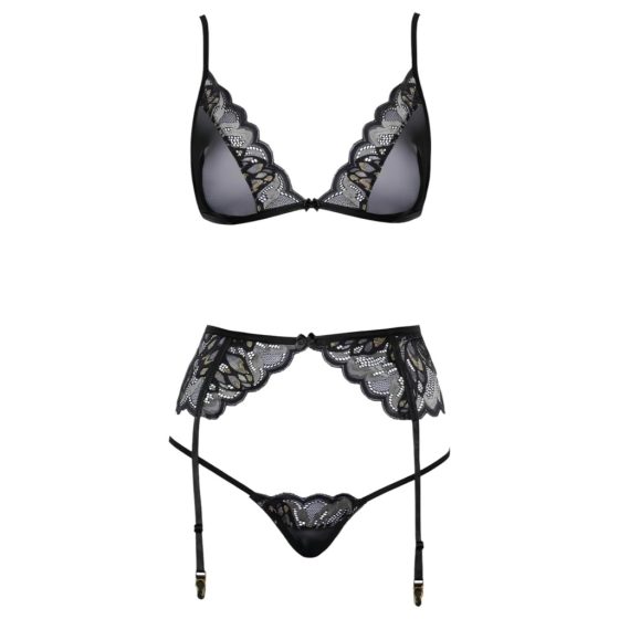 Kissable - Lingerie Set (Black)