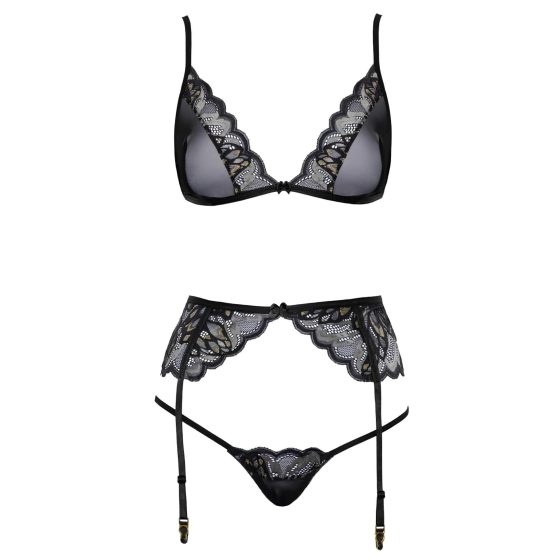 Kissable - Lingerie Set (Black)