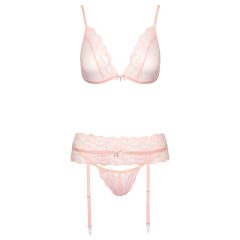 Kissable - Lace Lingerie Set (Pink)