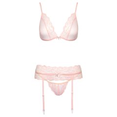 Kissable - Lace Lingerie Set (Pink)