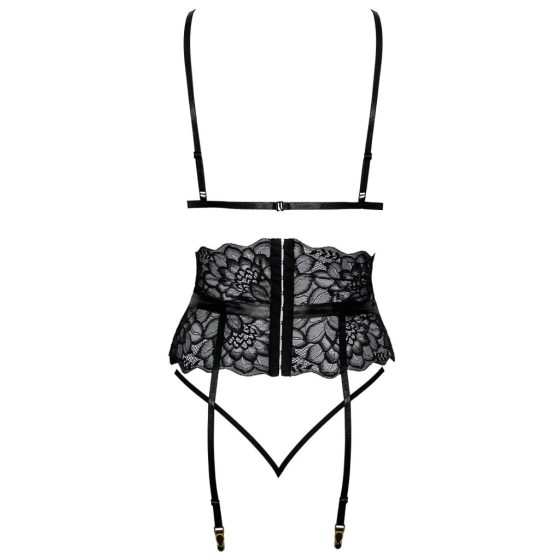 Kissable - Waistband Bra Set (Black)