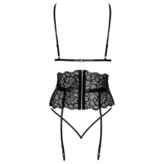 Kissable - Waistband Bra Set (Black)