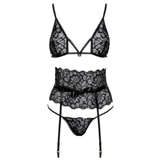 Kissable - Waistband Bra Set (Black)