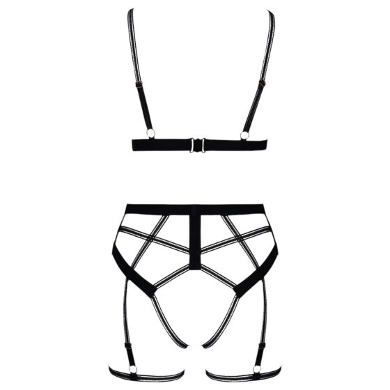 Cottelli - Two-Piece Body Harness Set (Black)