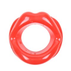 Ida Leather - Open Mouth Gag (Red)